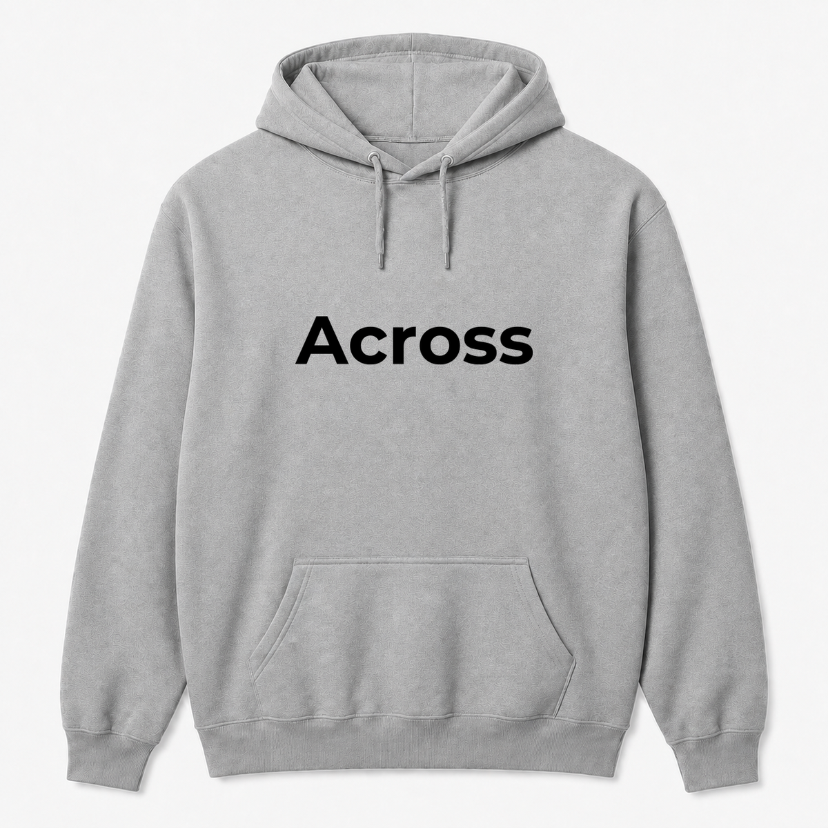 Across Hoodie in gray