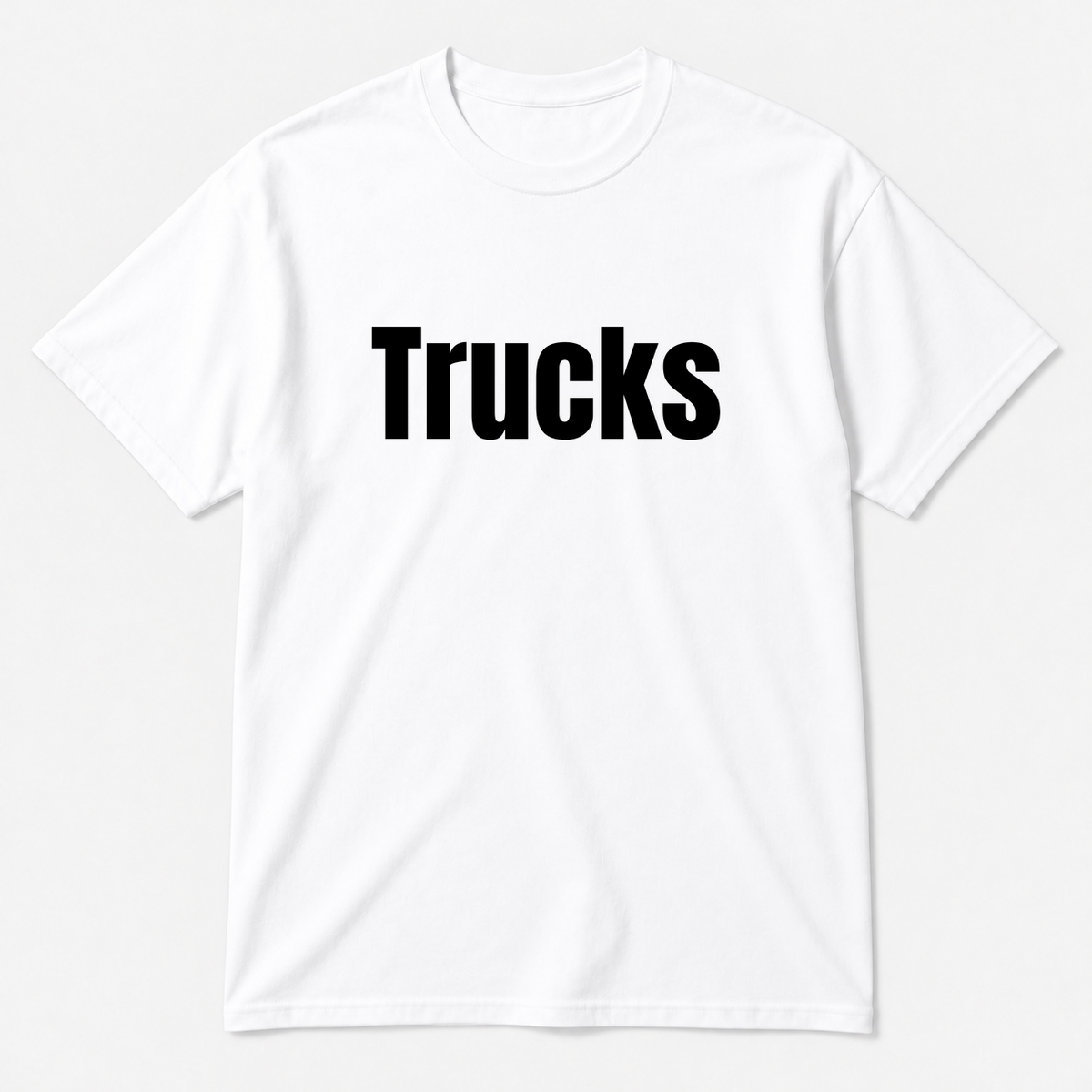 Trucks T-Shirt in white