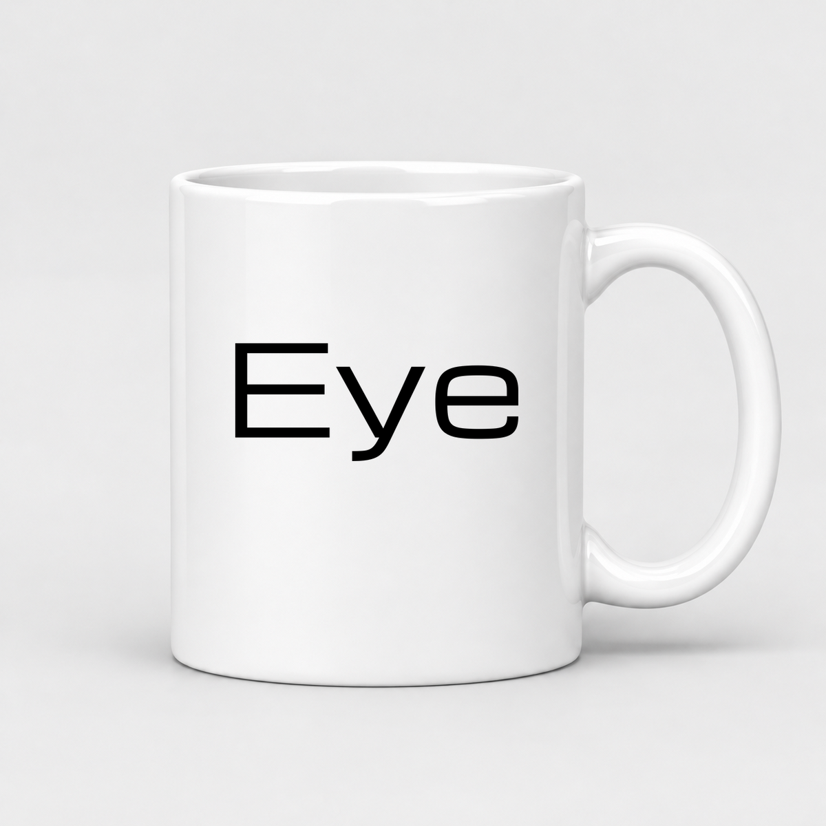 Eye Mug in white