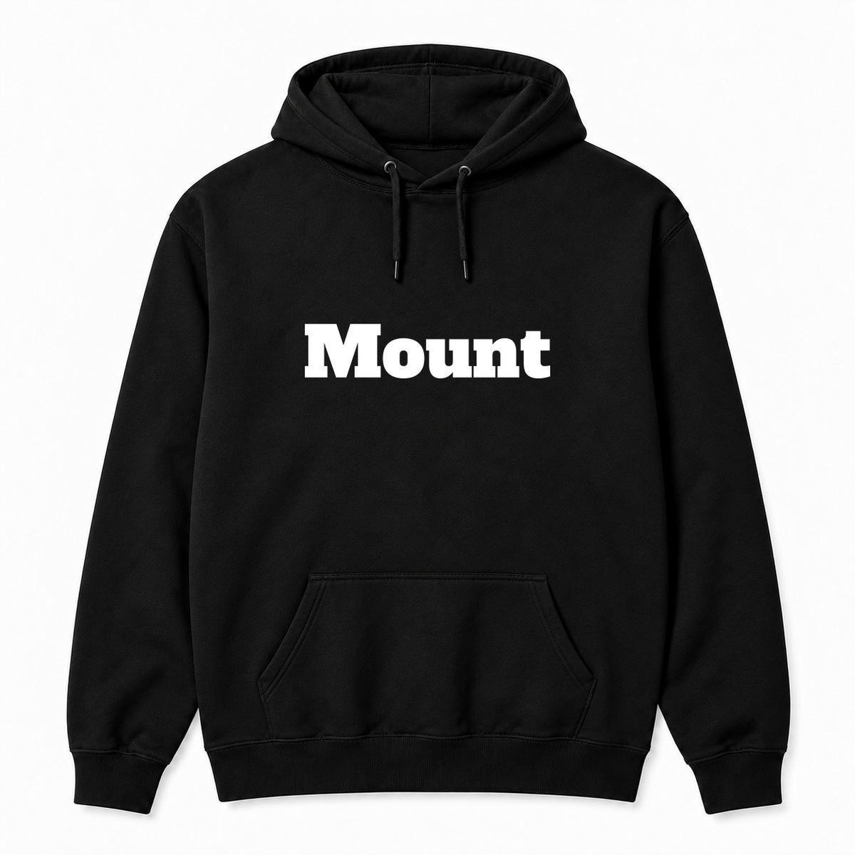 Mount Hoodie in black