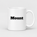 Mount Mug in white