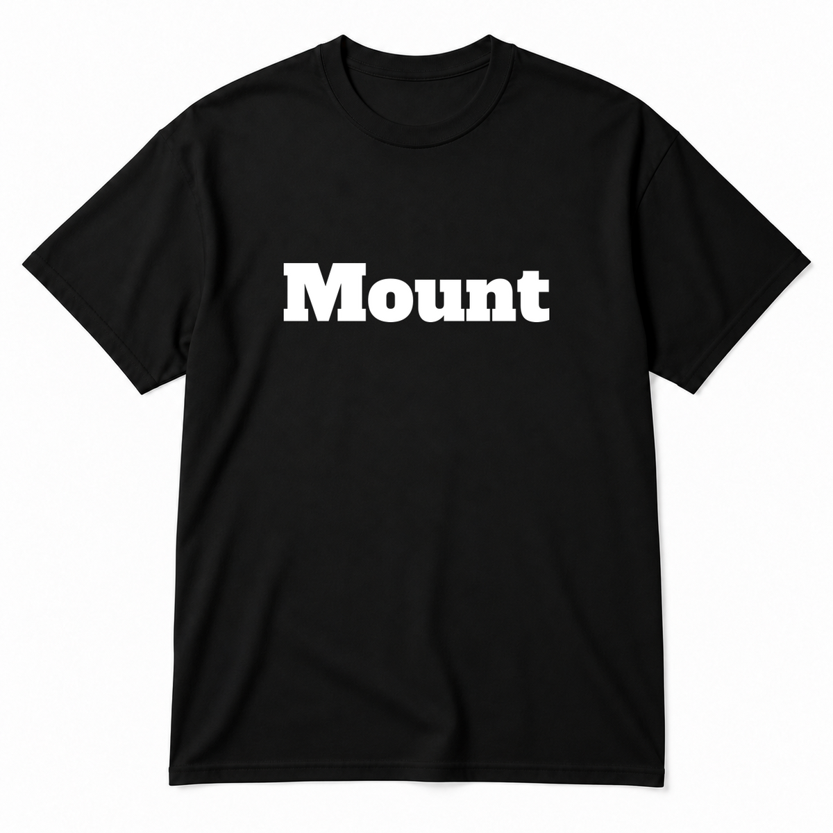 Mount T-Shirt in black