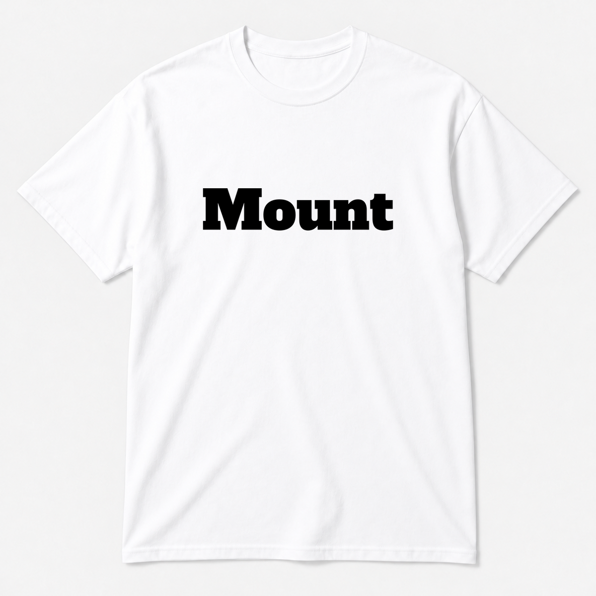 Mount T-Shirt in white