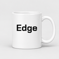 Edge Mug in white
