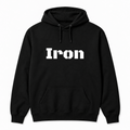 Iron Hoodie in black