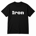Iron T-Shirt in black