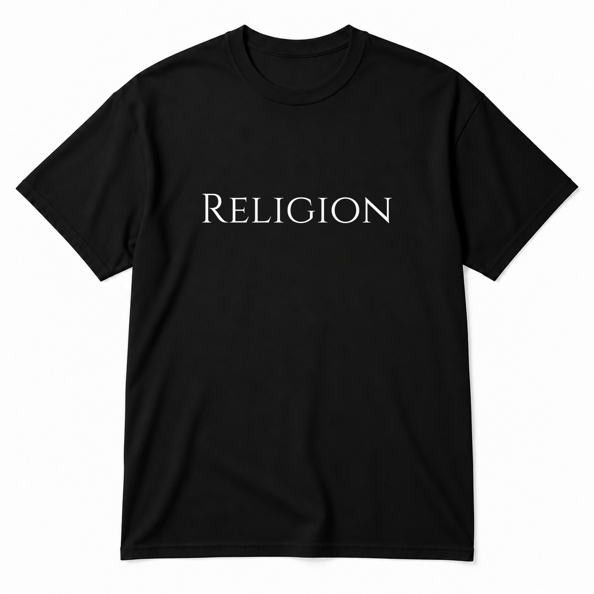 Religion T-Shirt in black