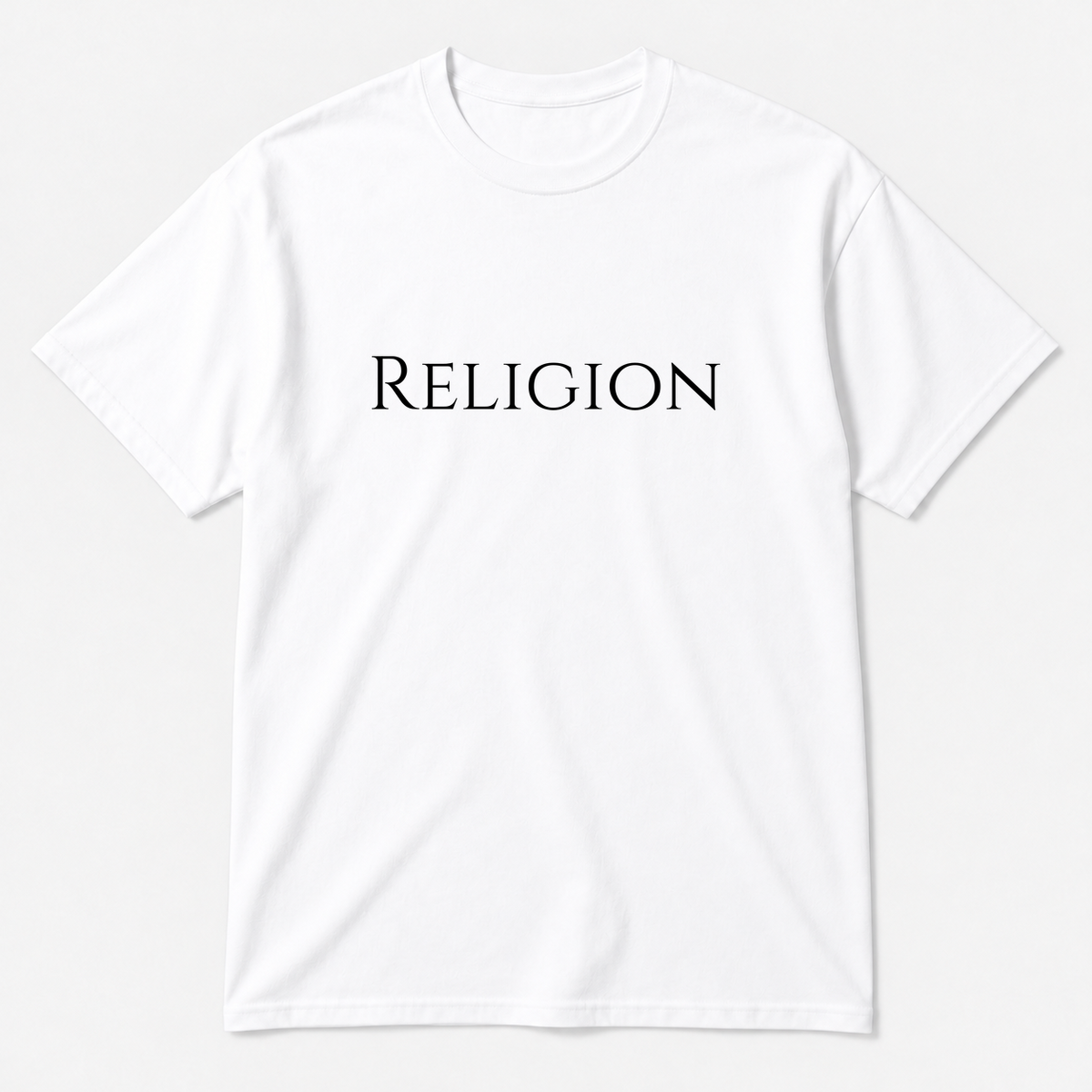 Religion T-Shirt in white