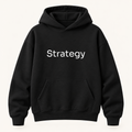 Strategy Hoodie in black
