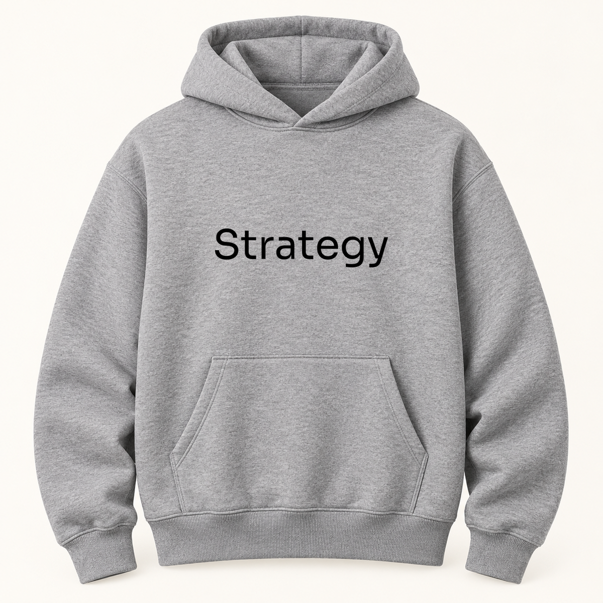 Strategy Hoodie in gray