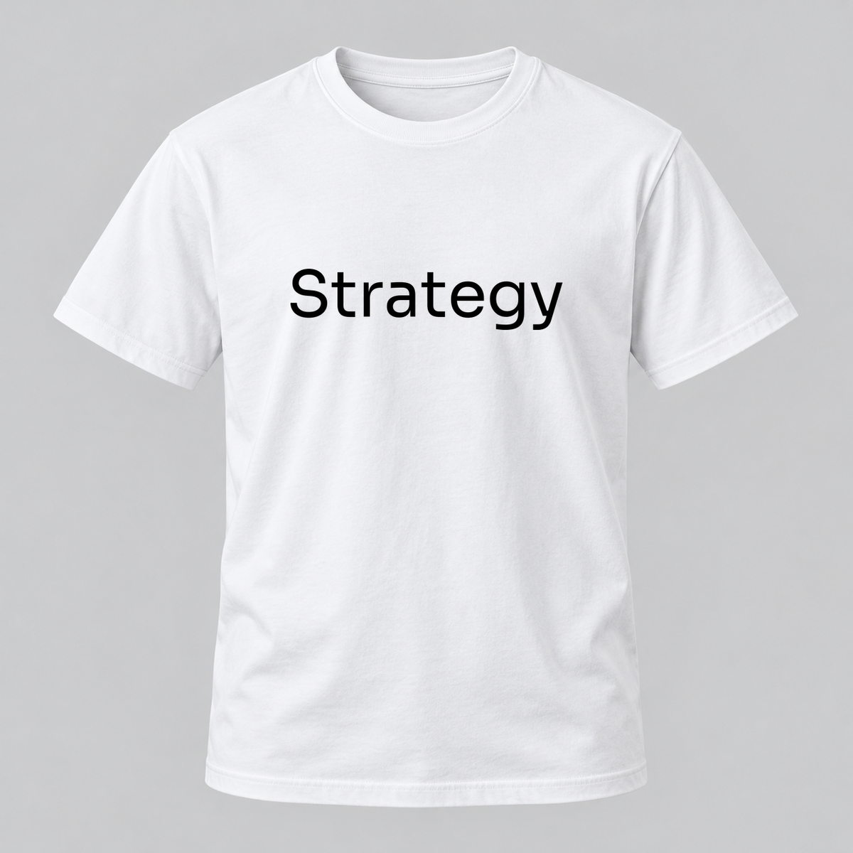 Strategy T-Shirt in white