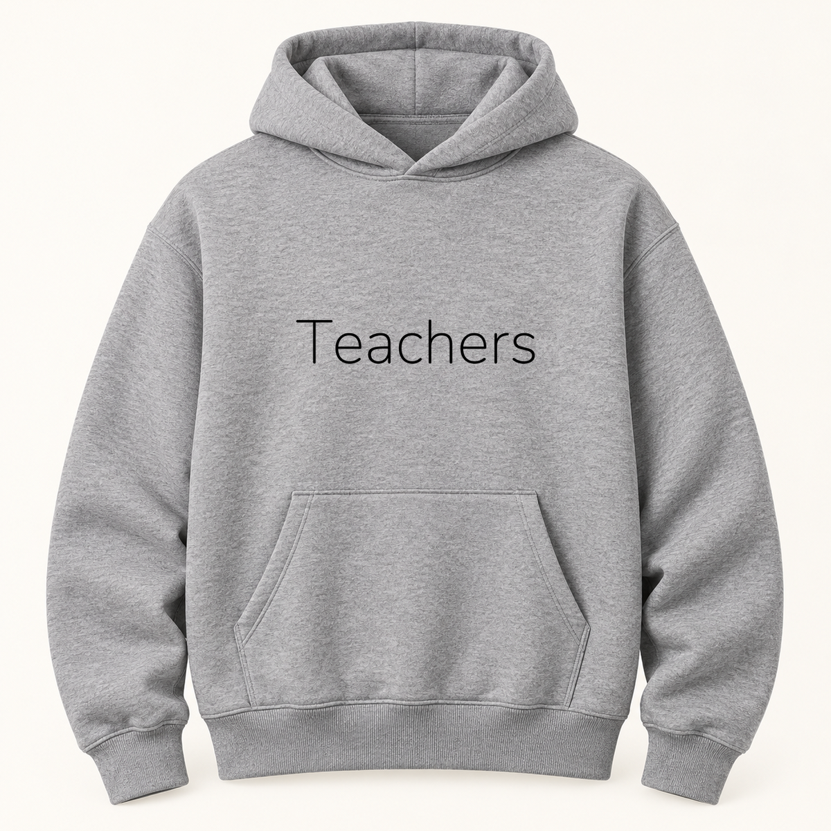 Teachers Hoodie in gray