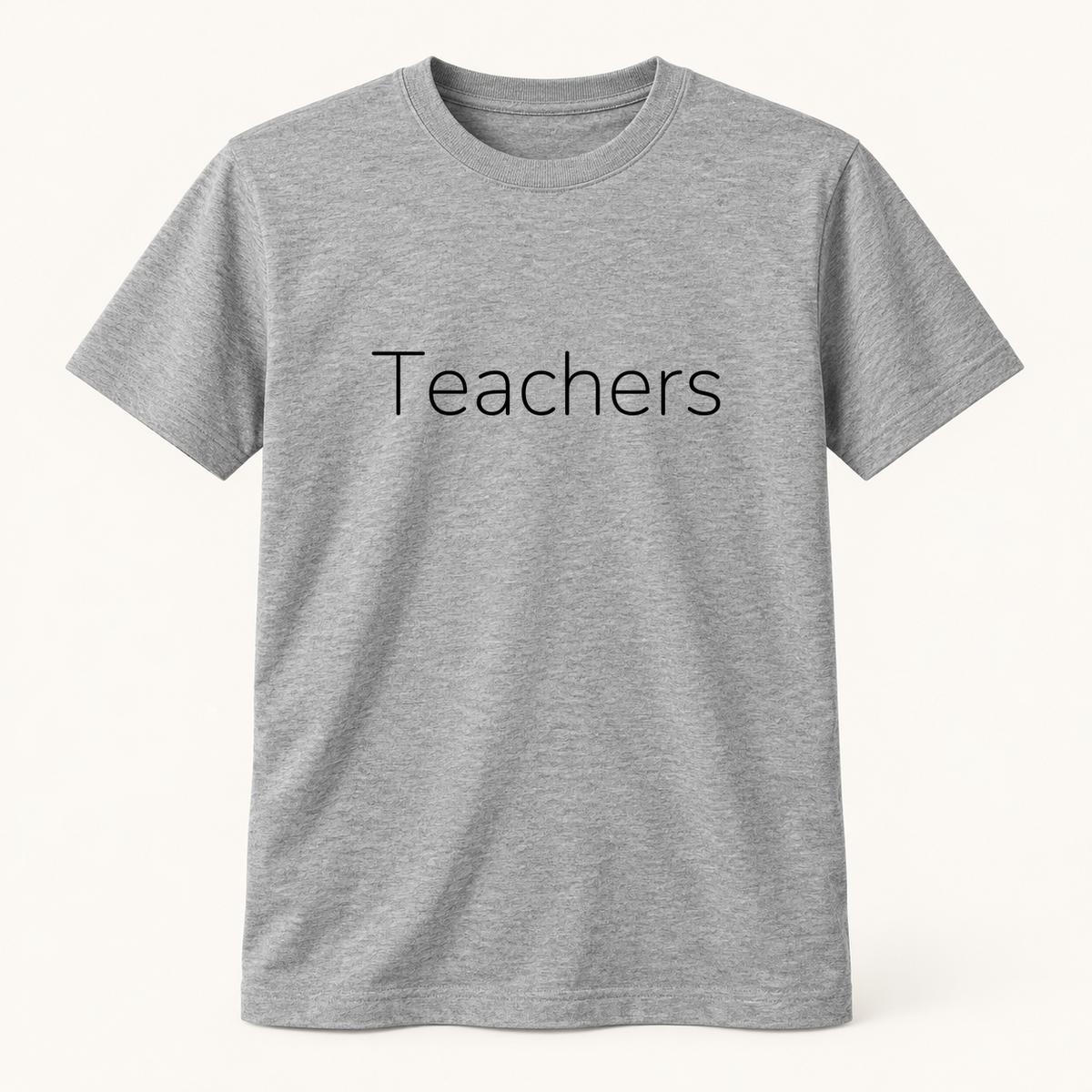 Teachers T-Shirt in gray