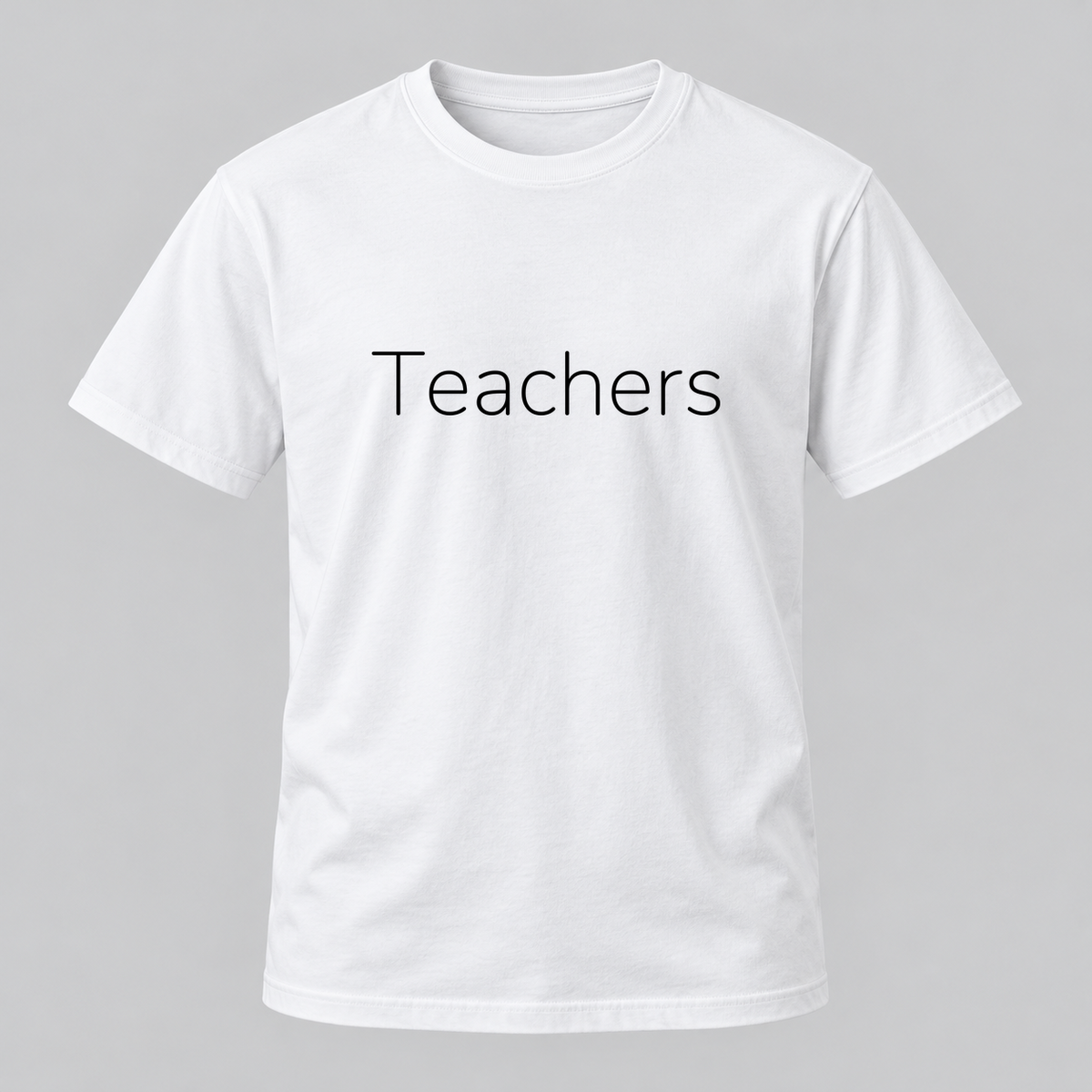 Teachers T-Shirt in white