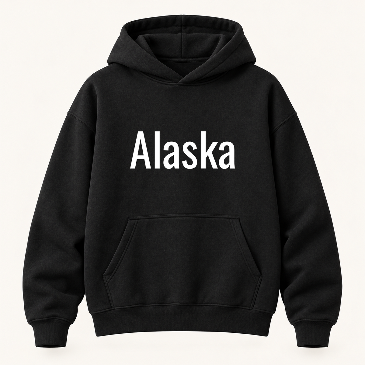 Alaska Hoodie in black