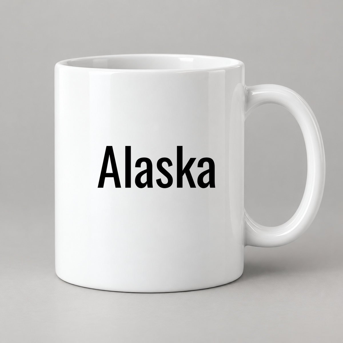 Alaska Mug in white