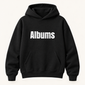 Albums Hoodie in black