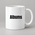 Albums Mug in white