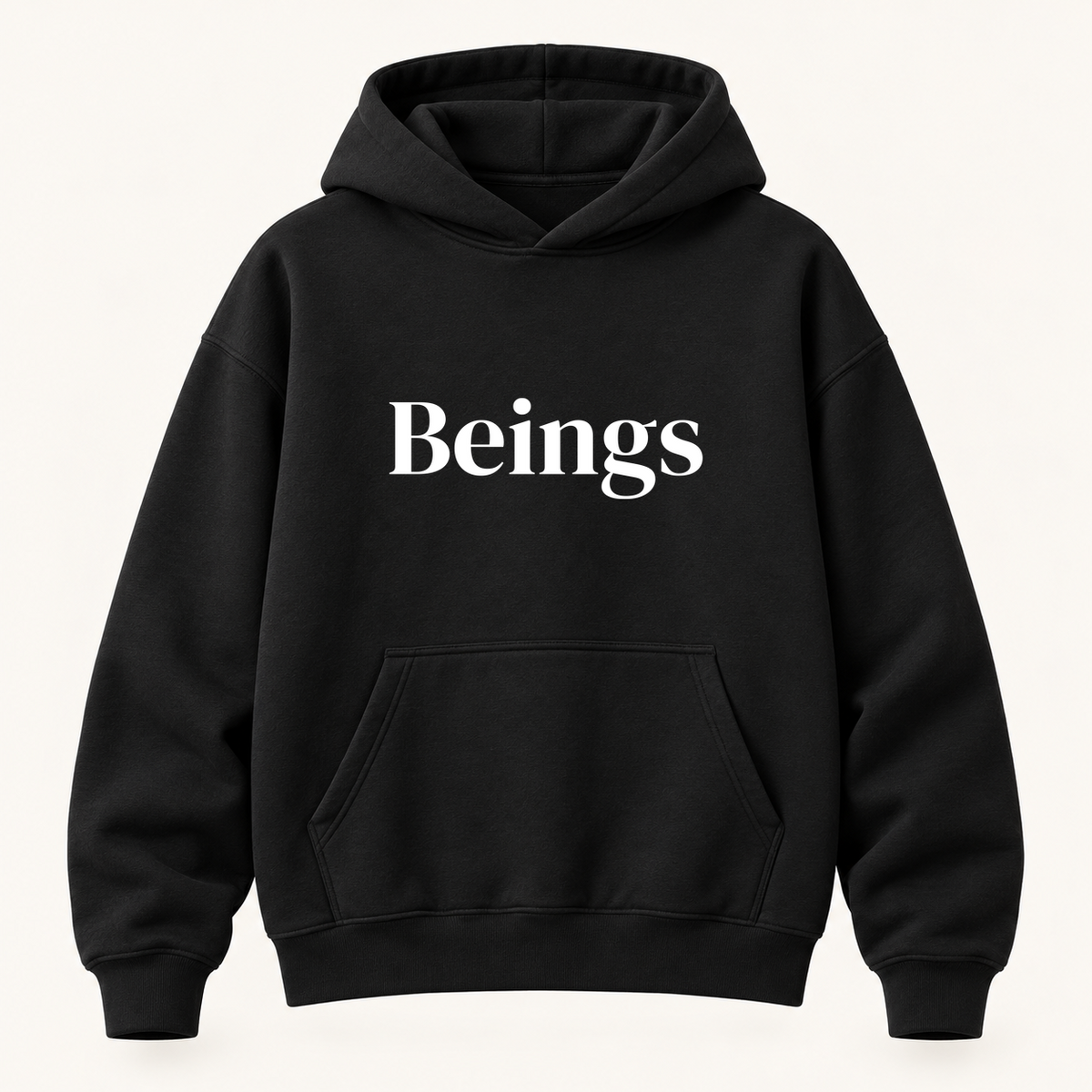 Beings Hoodie in black
