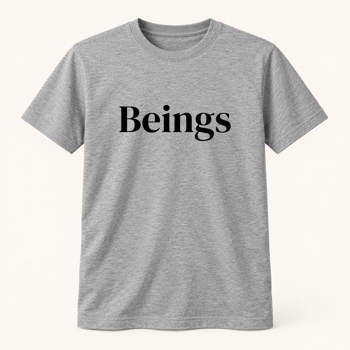 Beings T-Shirt in gray