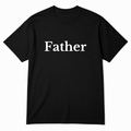 Father T-Shirt in black