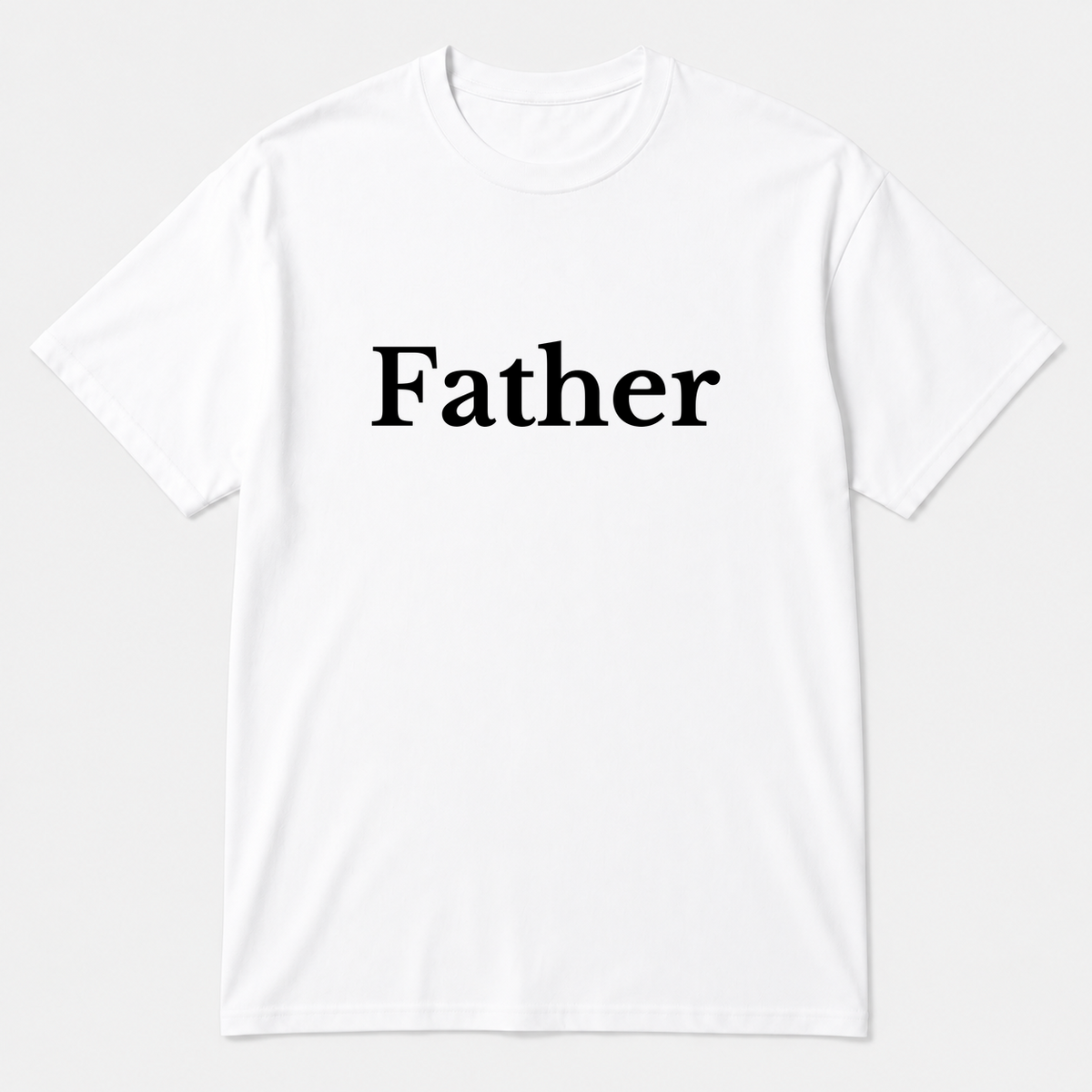 Father T-Shirt in white