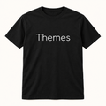 Themes T-Shirt in black
