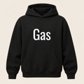 Gas Hoodie in black