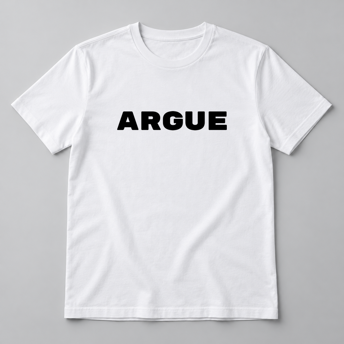 Argue T-Shirt in white
