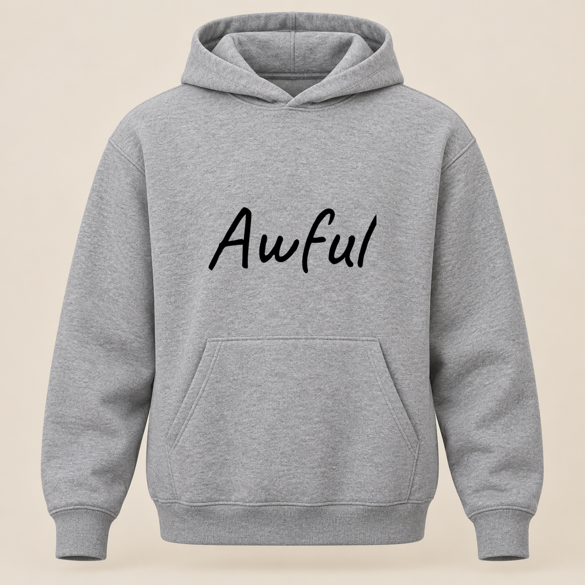 Awful Hoodie in gray