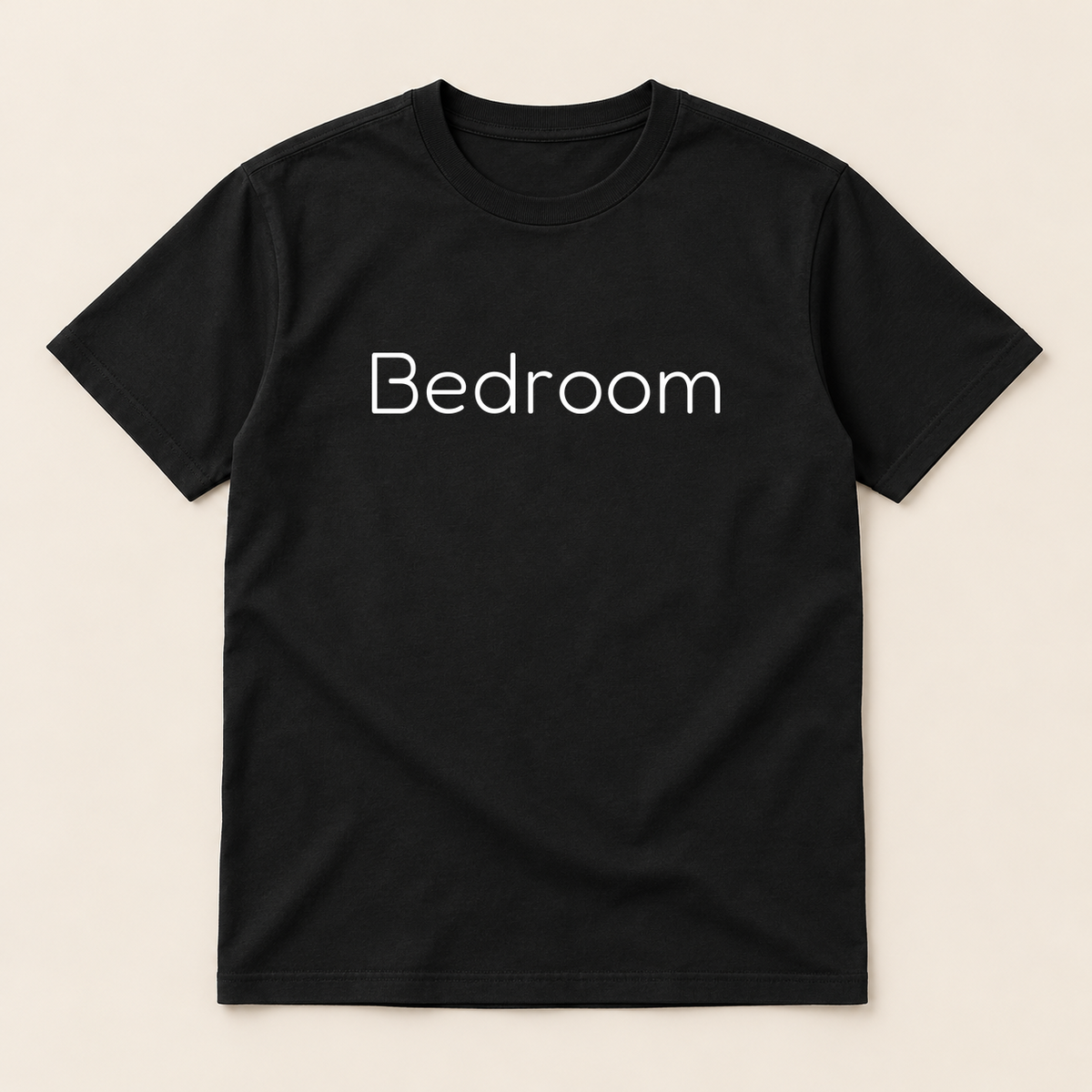 Bedroom T-Shirt in black