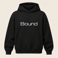 Bound Hoodie in black