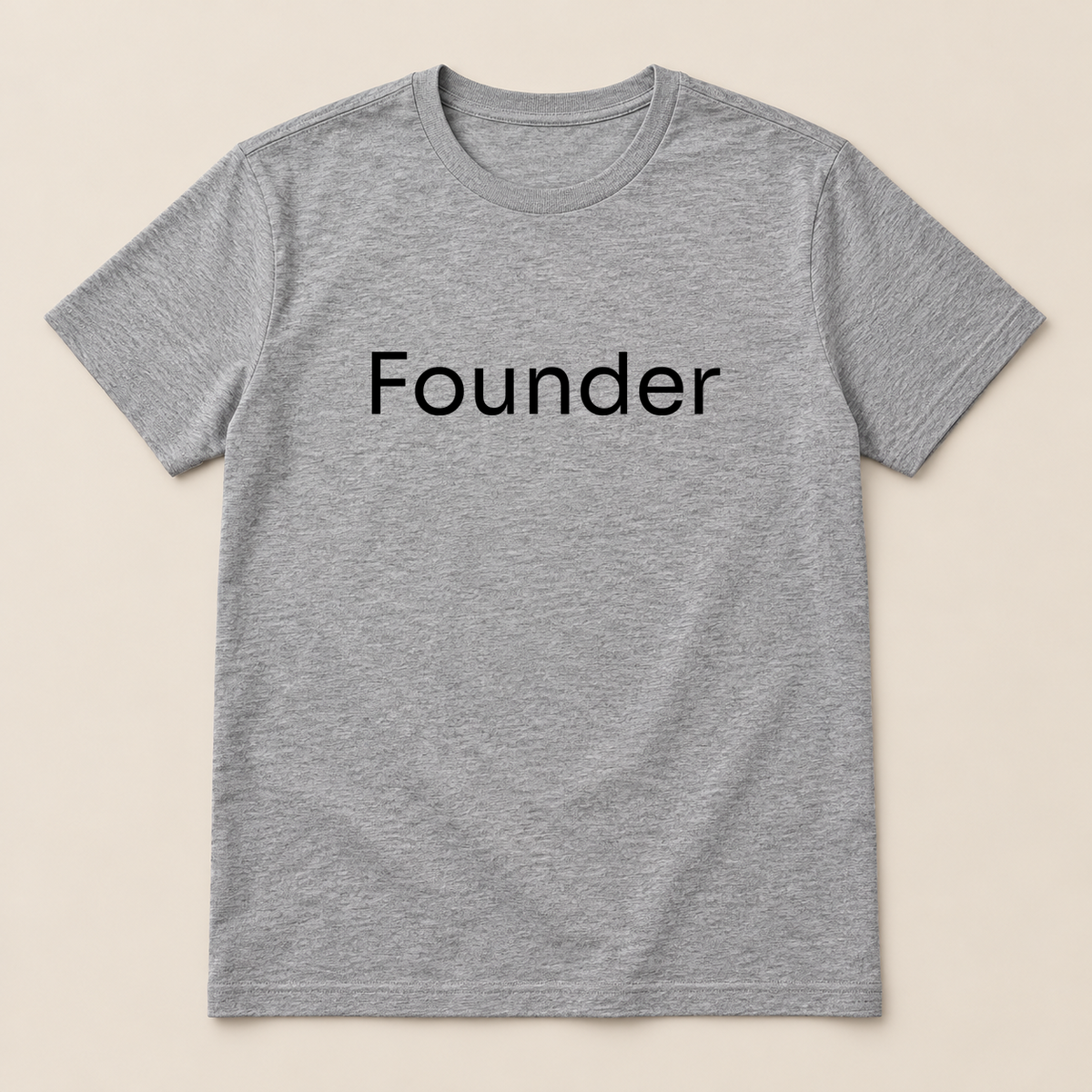 Founder T-Shirt in gray