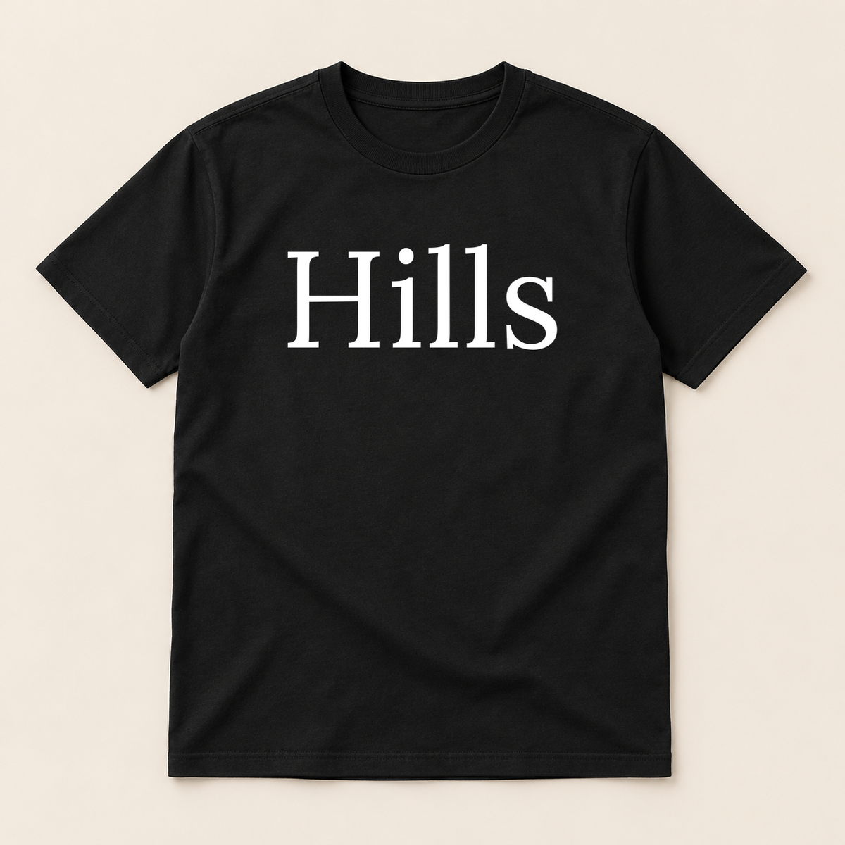 Hills T-Shirt in black