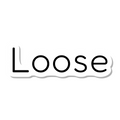 Loose die-cut sticker