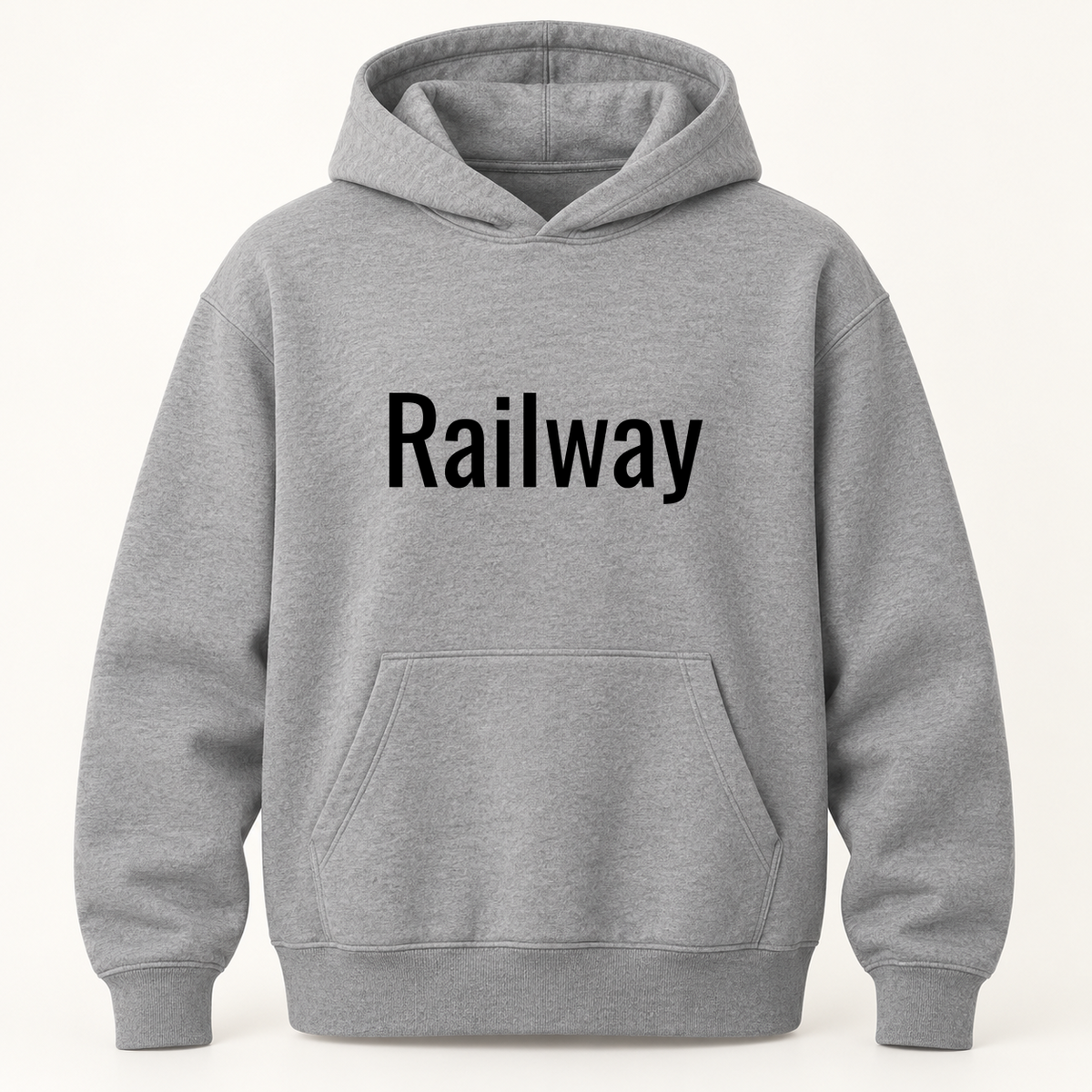 Railway Hoodie in gray
