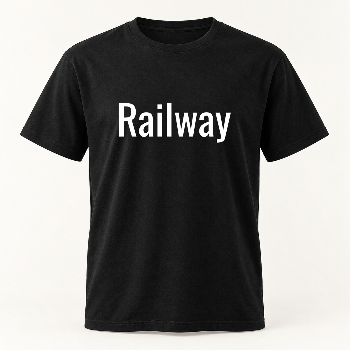 Railway T-Shirt in black
