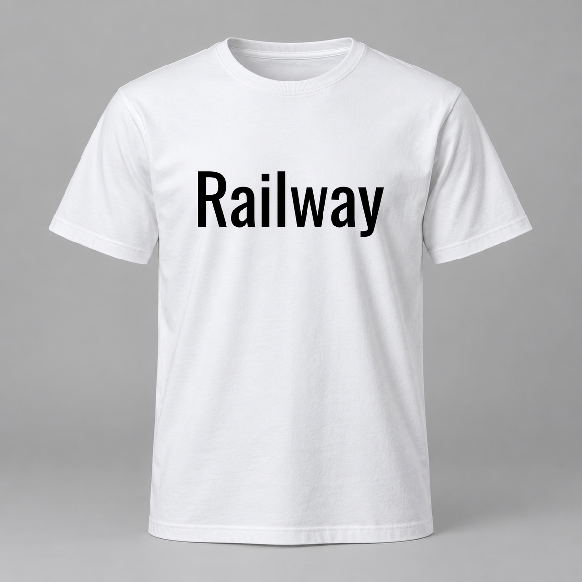 Railway T-Shirt in white