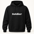 Soldier Hoodie in black