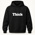 Thick Hoodie in black