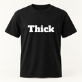 Thick T-Shirt in black