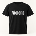 Violent T-Shirt in black