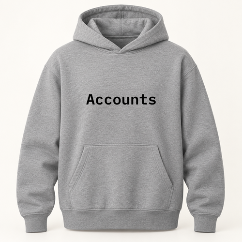 Accounts Hoodie in gray
