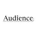 Audience die-cut sticker
