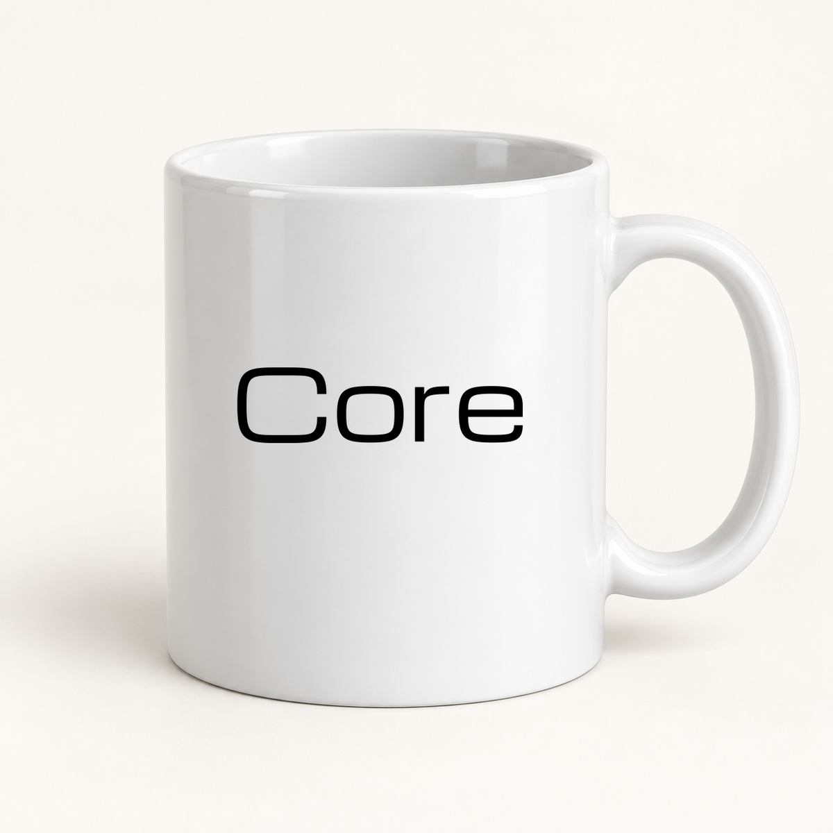 Core Mug in white
