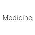 Medicine die-cut sticker