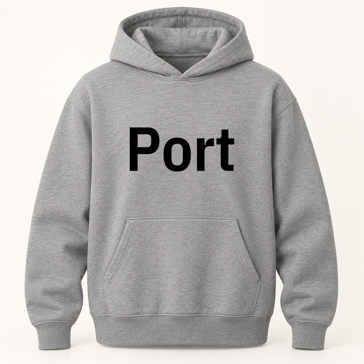 Port Hoodie in gray