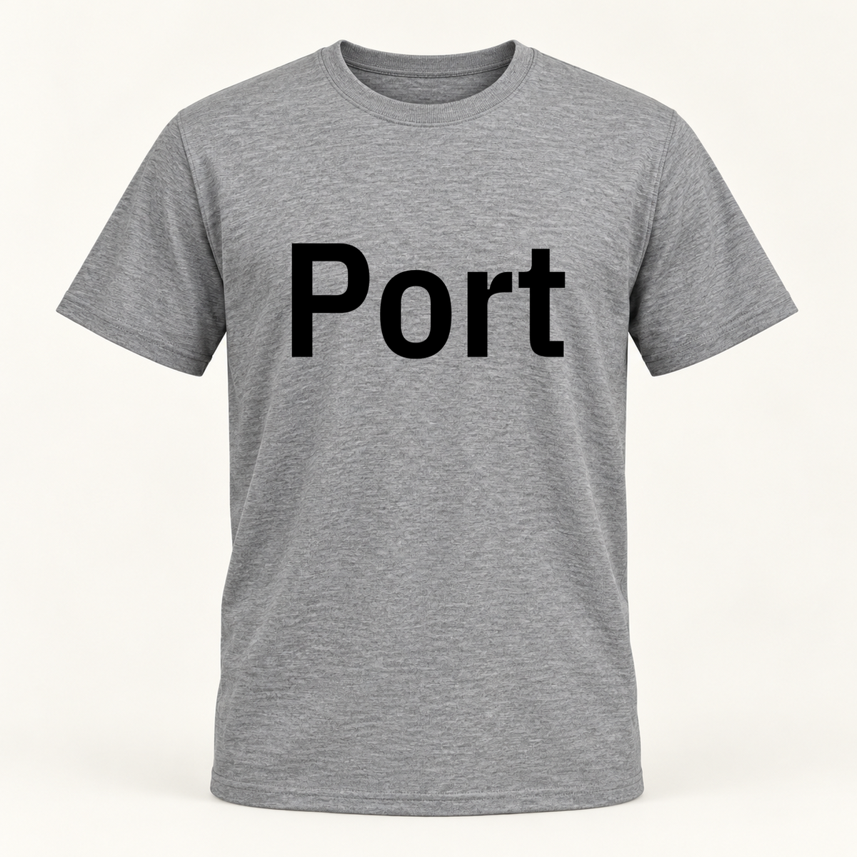Port T-Shirt in gray
