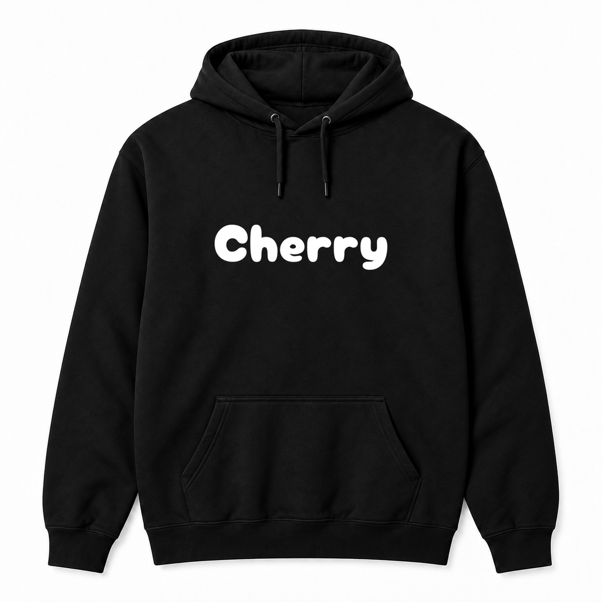 Cherry Hoodie in black