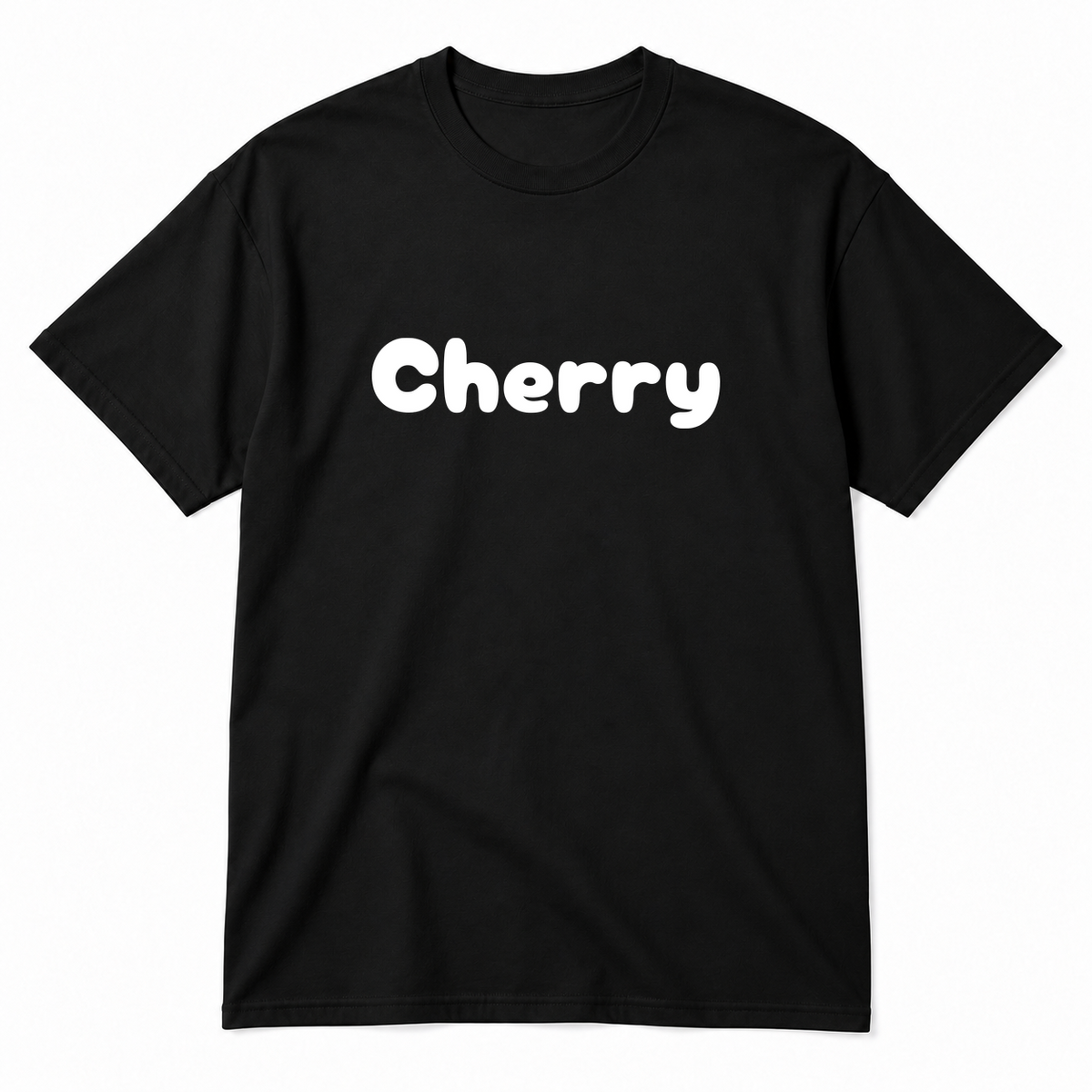 Cherry T-Shirt in black